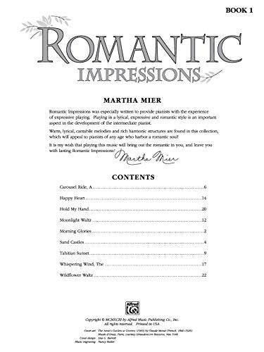 Romantic Impressions, Book 1: 9 solos in romantic style for early intermediate to intermediate pianists - Image 4