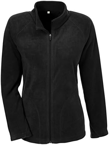 Team 365Ladies' Campus Microfleece Jacket S BLACK