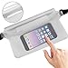 NKTM Waterproof Pouch Dry Bag Fanny Pack with Waist Strap Keep Your Cellphone Cash Safe and Dry Perfect for Boating Swimming Snorkeling Kayaking Beach