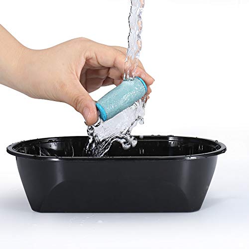 Regularly changing the roller refill heads ensures that the Amope Pedi Perfect Foot File works optimally, providing a smooth and comfortable finish to the feet. These rollers are easy to install, easy to use, and are a great addition to any home pedicure routine. Description by ChatGPT.