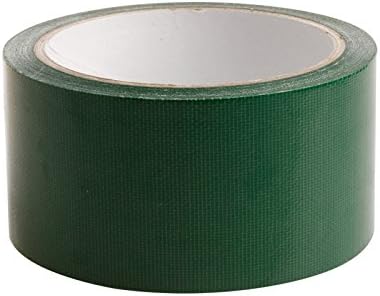 10M x 50mm Waterproof Sticky Adhesive Cloth Duct Tape Roll Craft Repair 8 Color (Green)