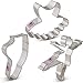 Ballet/Dance Cookie Cutters 3-Pc. Set Made in USA by Ann Clark, Tutu, Ballet Shoe, Ballerina