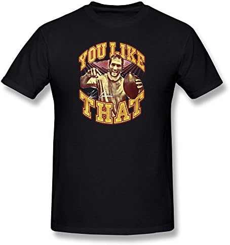 AnneLano Men's Kirk Cousins Tee-shirt Medium Black