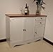 Homecharm-Intl 43.3x15.8x30.7-Inch Storage Cabinet,White(HC-001)