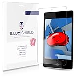 iLLumiShield - HP Slate 8 Pro Screen Protector Japanese Ultra Clear HD Film with Anti-Bubble and Anti-Fingerprint - High Quality (Invisible) LCD Shield - Lifetime Replacement Warranty - [2-Pack]
