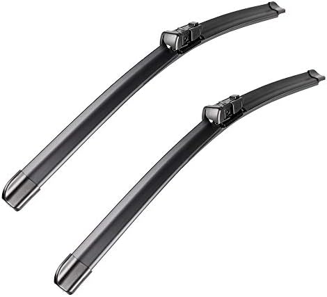 3 wiper Factory for Mercedes-Benz GLClass X166 GL63 GL450 GL350 GL550 2013-2015 ML Class W166 ML350 ML550 ML63 AMG 2012-2015 Front Rear Window Wiper Blade Set - 26"/23" Top Lock 19mm