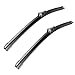 ANRDDO Wipers Factory Replacement For GMC Acadia Chevy Malibu Traverse Saturn Aura Outlook VW Tiguan Range Rover Evoque Original Equipment Windshield Wiper Blades Set - 24