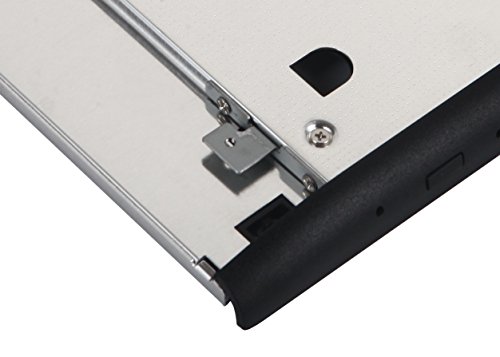 DY-tech 2nd HDD SSD Hard Drive Enclosure Caddy for HP EliteBook 2530p 2540p with Faceplate bezel and Mounting Bracket