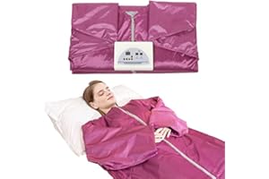 TaTalife Far-Infrared Sauna Blanket, Heat Healer Sauna Blanket Wrap, Portable Sauna Blanket for Fast Recovery, 77–185 °F Temp Range