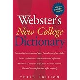 Webster's New College Dictionary