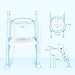 GrowthPic Potty Training Seat - Toddler Potty Seat with Sturdy Non-slip Ladder Step for Toddler Toilet Training, Potty Chair, Step Stool Ladder