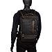 eBags Professional Slim Laptop Backpack with Leather Trim for Travel, School & Business - Fits 17 Inch Laptop - Anti-Theft - (Black/Brown Trim)