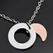 LParkin Grandma Necklace Gifts For Grandmas From Grandson The Love Between a Grandmother and Grandson is Forever Necklaces Jewelry for Grandma