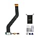 Sunways Charger Dock Connector Micro USB Battery Charging Port Flex Cable for Samsung Galaxy Tab 4 10.1 T530 T531 with Device Opening Tools