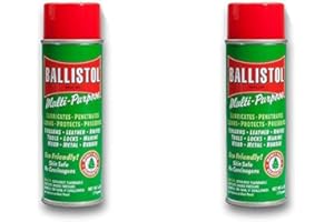 Ballistol Multi-Purpose Non-CFC Aerosol Can Lubricant Cleaner Protectant 6 oz, 2 Pack