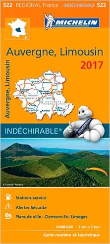 Amazon Fr Carte Auvergne Limousin Michelin 2017 Michelin Livres