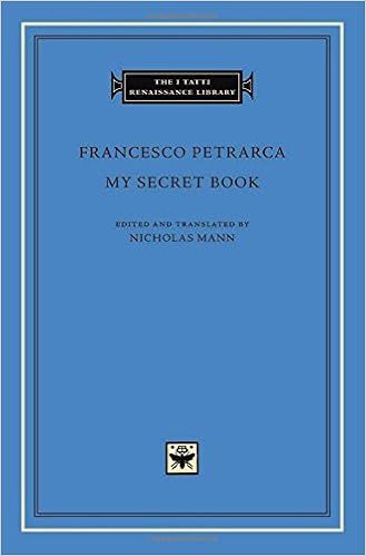 My Secret Book The I Tatti Renaissance Library Francesco