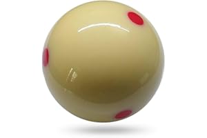 Honeytecs White Cue Ball 57.2MM Billiard Ball Aramith Cue Ball 1 PCS