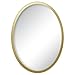Locker Gold Oval Mirror