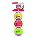 KONG - Squeakair® Birthday Balls - Dog Toy Premium Squeak Tennis Balls, Gentle on Teeth - For Medium Dogs (3 Pack)