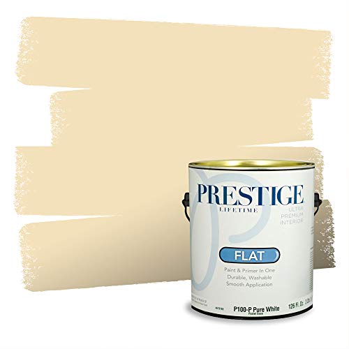 PRESTIGE Paints Interior Paint and Primer In One, 1-Gallon, Flat, Comparable Ma…