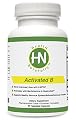 Activated B - 90 Vegetable Capsules â— Features Activated Forms of Vitamins B2, B6, and B12, Benfotiamine & Folate as QuatrefolicÂ® â— Pharmaceutical Grade