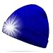 Ultra Bright 5 LED Beanie Cap/Hat Hands Free Unisex Lighted Stocking Cap Perfect Hands Free Flashlight For Camping,Hiking,Hunting,Fishing,Jogging,Construction or Just For Fun One Size Fits Most (Blue)