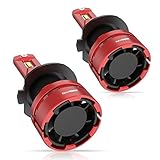 Torchbeam T2D H7 LED Headlight Bulbs Extremely Bright 10000 LM for High Low Beam 6 CSP Chips Cool White Replacement Bulbs