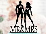 Wonder Woman and green lantern Cake Toppers