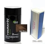 (Bundle 2 Items) 1x Revolution Hairatin Hair Fibers All Natural Organic Keratin Protein Instant Hair Thickening System 