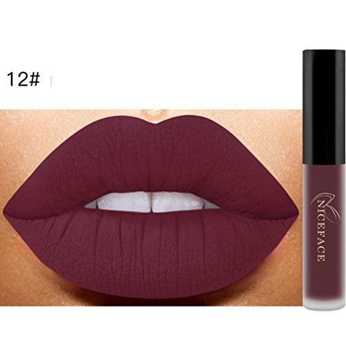 DZT1968 1pc Long-lasting emollient Lip Lingerie Matte Liquid Lipstick Waterproof Lip Gloss Makeup 26 Shades (L)