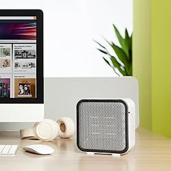 Amazon Basics Ceramic Space Heater, Mini Heater for