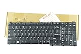 Eathtek Replacement Keyboard for Toshiba Satellite L505 L505D L355 L500 A500 A505 P300 L505-S5969 L505-S5971 L505-S5982 L505-S5984 L505-S5988 L505-S5990 L505-S5993 L505-S5995 series Black US Layout