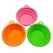 Alfie Pet - Set of 3 ROS Pet Expandable/Collapsible Travel Bowl - Size: 1.5 Cups