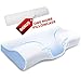 Winjoy Contour Memory Foam Pillow for Sleeping, Orthopedic Sleeping Pillow, Ergonomic Cervical Pillow for Neck Pain, Neck Support for Back, Side Sleepers with Washable Hypoallergenic Pillowcase …