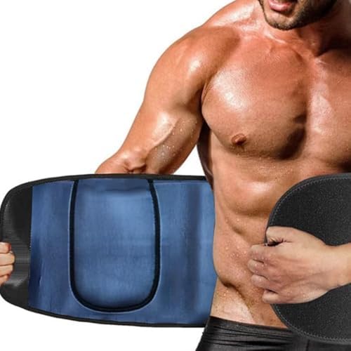 Amazon.com: HEATTRAP Fat Burner Belt Black - Heat Trapping Sweat