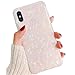 Compatible iPhone Xs/X Case for Girls Women, GYZCYQ Cute Phone Case Glitter Pretty Design Protective Shockproof Pearly-Lustre Shell Slim Soft TPU Cover Compatible for iPhone Xs/X Case (Colorful)