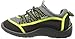 Northside mens Brille athletic water shoes, Gray/Lime, 6 Little Kid US