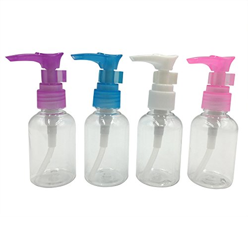 50ml transparent travel small bottles pump bottle lotio…