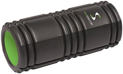 ShinTekk – Extra Wide Trigger Point Foam Roller for Muscle Massage - Firm Premium Quality - Helps with Physical Therapy / Myofascial Release / Cramp Relief / Tight Muscles (13" x 5")
