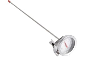 Homebrew Kettle Thermometer, Clip on Dial Thermometer, Wine Beer Thermometers