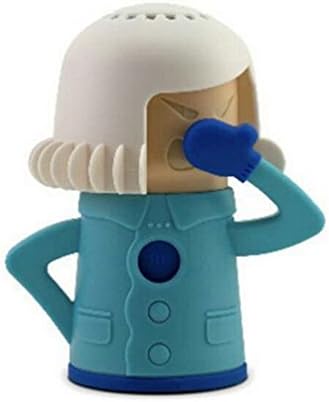 Kitchen Microwave Oven Disinfectant Non Toxic Steam Cleaner Baking Soda Fridge And Freezer Odor Absorber &amp; Freshener Holder for Home or Office Kitchens - ONXE (Blue)