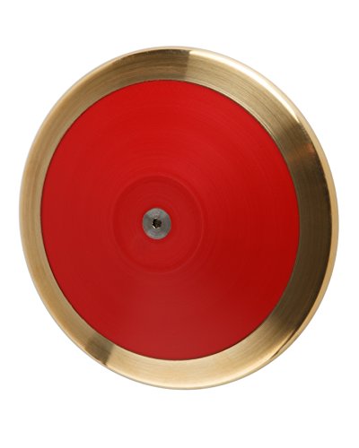 Ruby brass 83% rim weight best selling advanced skill 1.6 kilo Men's high school track discus. Buy quality. Get quality results.