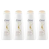 Dove Shampoo, Anti-Frizz Oil Therapy 12 oz, 4 Count