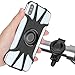 Detachable Bike Phone Mount, 360° Rotatable Bicycle & Motorcycle Handlebar Cell Phone Holder fit for iPhone Xs Max XR X 6S 6 7 8 Plus, Galaxy S9 S10 S10e Note 9, Other 4-6.5