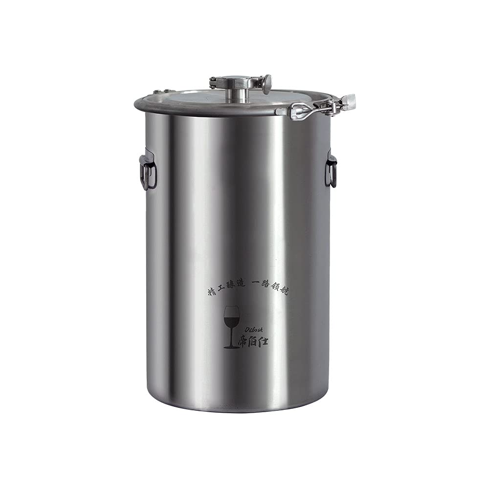 Photo 1 of 60L 304/316 New stainless steel fermentation barrel wine barrel fermenter self-brewed wine sealed barrel wine making equipment (304 without tap)