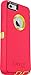 OtterBox Defender Case iPhone 6 Plus 6s Plus Bulk Packaging Citron Green/Blaze Pink (Case Only)
