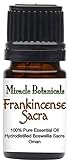 Miracle Botanicals Frankincense Sacra Essential Oil - 100% Pure Boswellia Sacra - Therapeutic Grade - 5ml