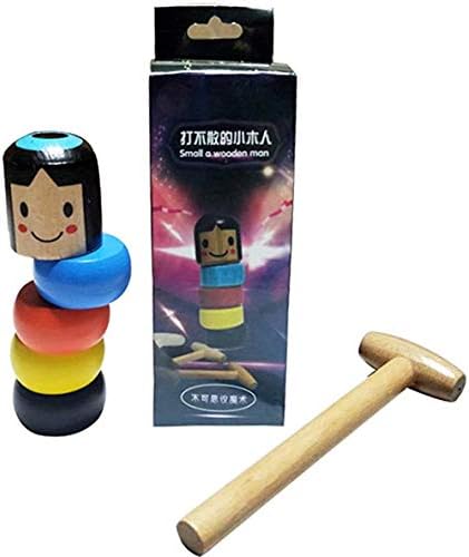 DONGYING 1 Set Immortal Daruma Halloween Magic Tricks Funny Toy Stage Magic Props Halloween 2019 Funny Wooden Magic Toy Gift