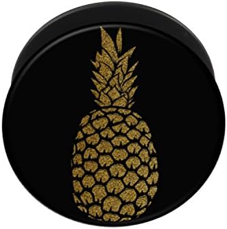 Smart Phone Expanding Stand and Grip - Cell Phone accessories (Galaxy S7, S7 Edge, iPhone SE / 6 / 6+ /6S / 7 /7+) and tablet devices (Amazon Fire, iPad / IPad Mini (Gold Pineapple)